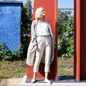 NotPerfectLinen Genova heavy weight linen pants